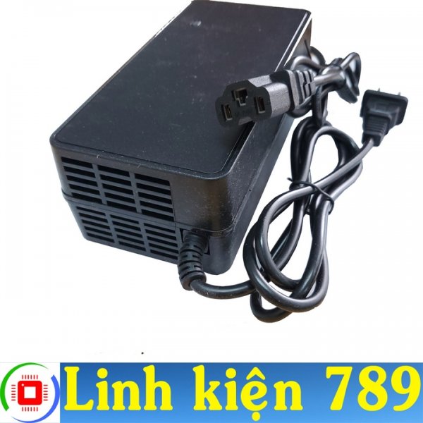Sạc xe điện 48V 20Ah 4 bình 48-59V tự ngắt khi đầy